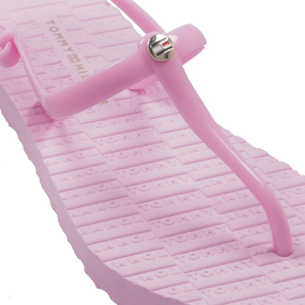 Damskie sandały TOMMY HILFIGER INT CARO 1R FLAT STRAPPY BEACH SANDAL #fw0fw03923518# kolor fioletowy