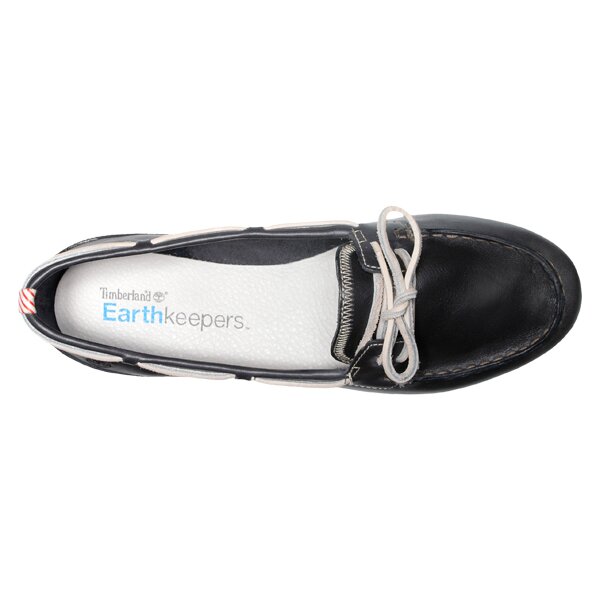 Damskie mokasyny i półbuty TIMBERLAND EK BELLE ISLAND LONG BOAT SHOE 24652 kolor czarny
