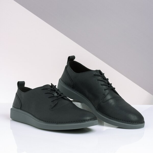 Męskie półbuty CLARKS HALE LACE 26139349 kolor czarny