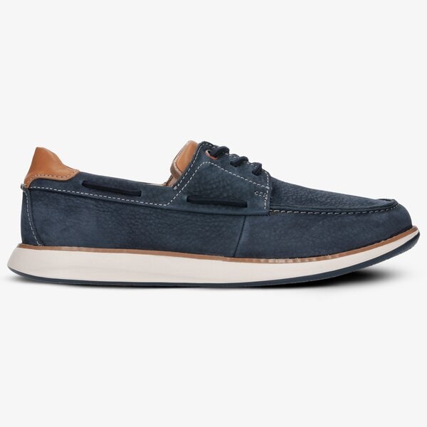 Męskie półbuty CLARKS UN PILOT LACE 26142939 kolor granatowy