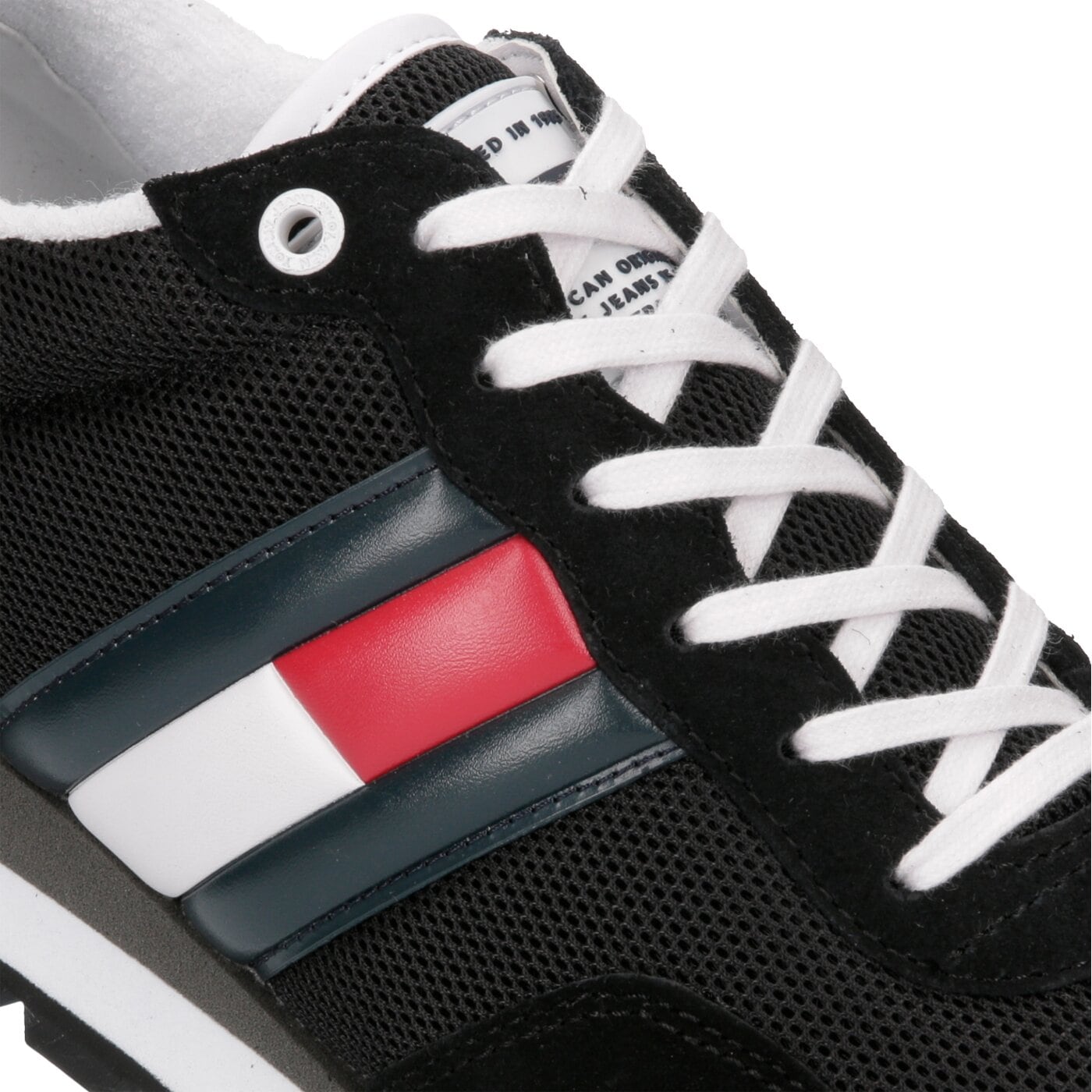 Męskie sneakersy (buty) TOMMY HILFIGER BARON 1C em0em00261990 kolor czarny