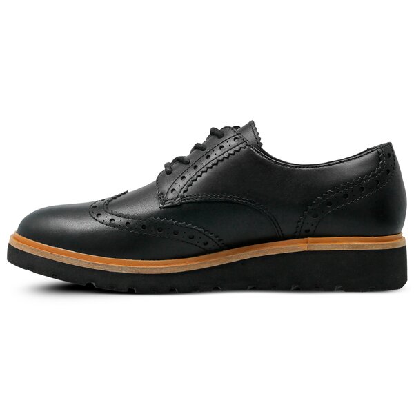 Damskie półbuty TIMBERLAND ELLIS STREET OXFORD a1mmd kolor czarny