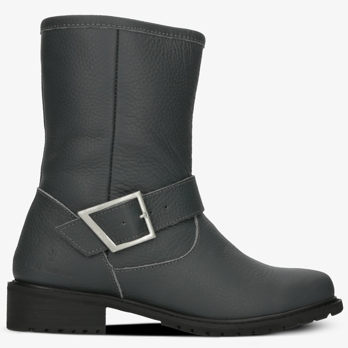 Damskie botki / sztyblety EMU AUSTRALIA DUKE w11898darkgrey kolor szary