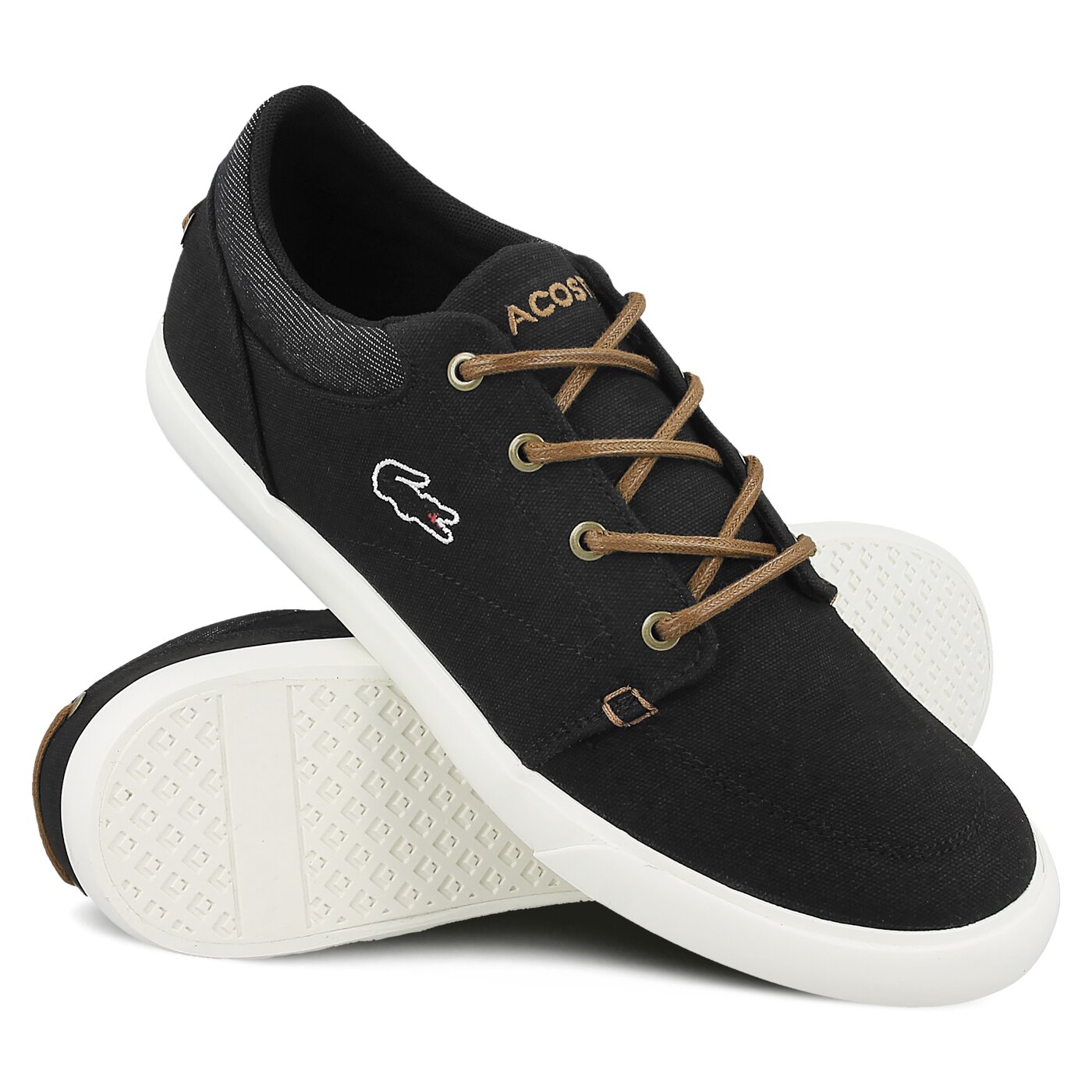 Męskie trampki LACOSTE BAYLISS VULC 317 2 734cam0004094 kolor czarny