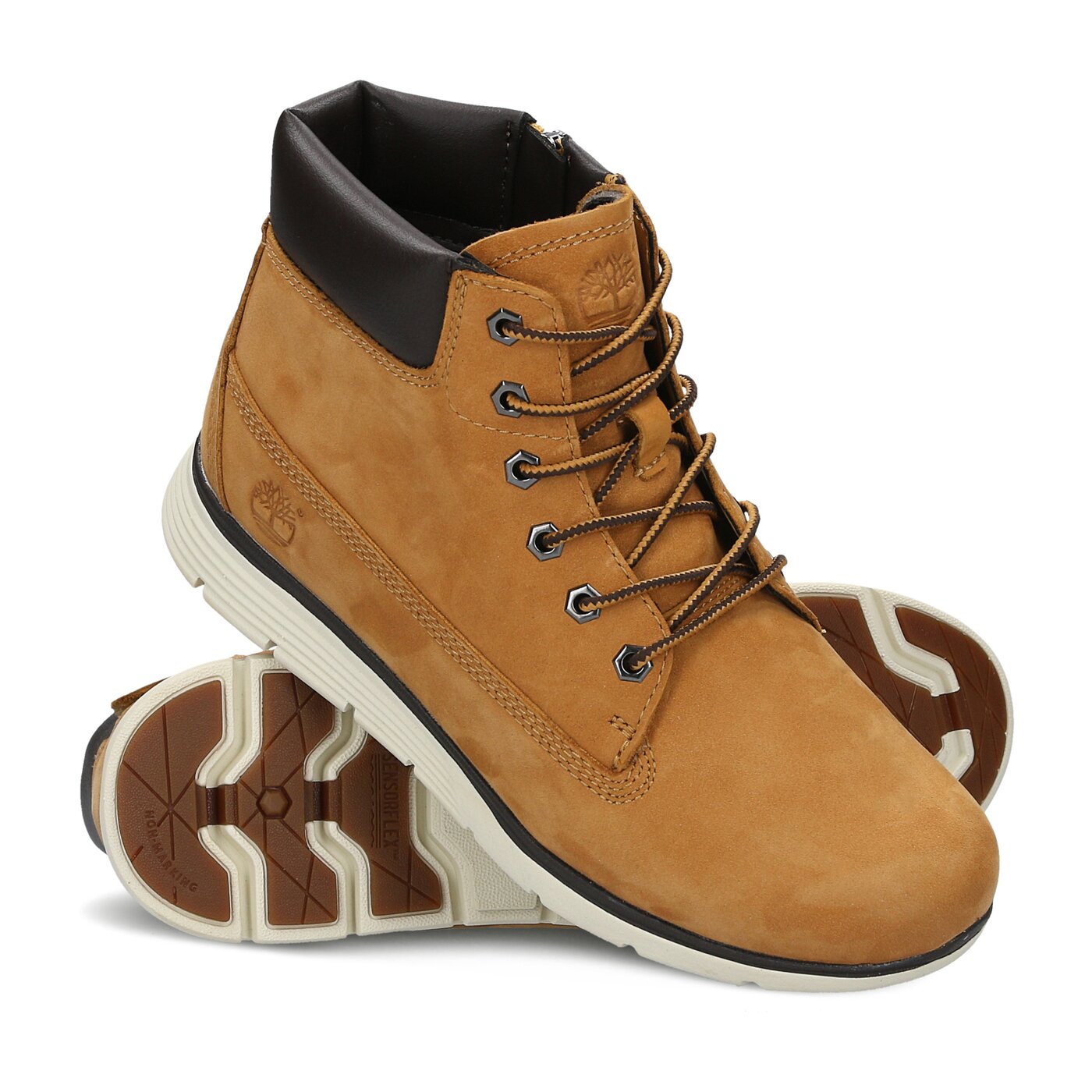 Dziecięce sneakersy (buty) TIMBERLAND KILLINGTON 6 IN tb0a19jh2311 kolor żółty