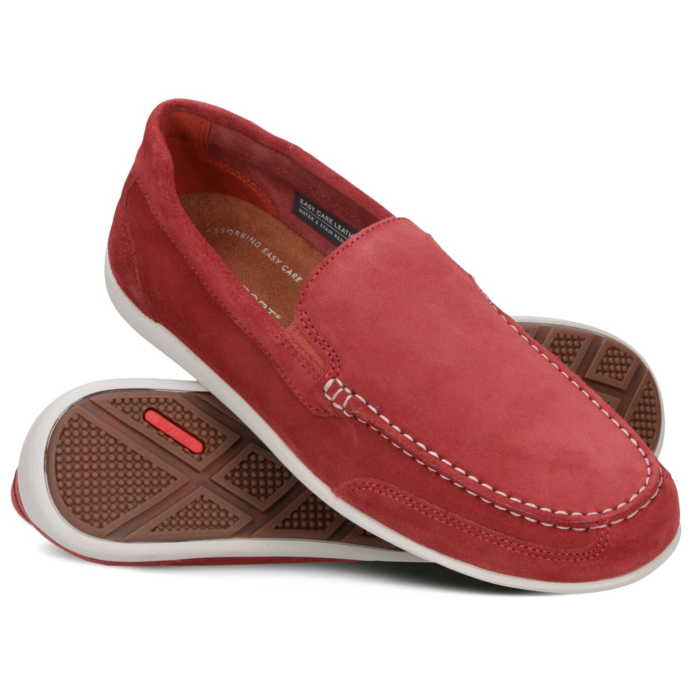 Męskie półbuty ROCKPORT BENNETT LANE 4 ch4132 kolor bordowy