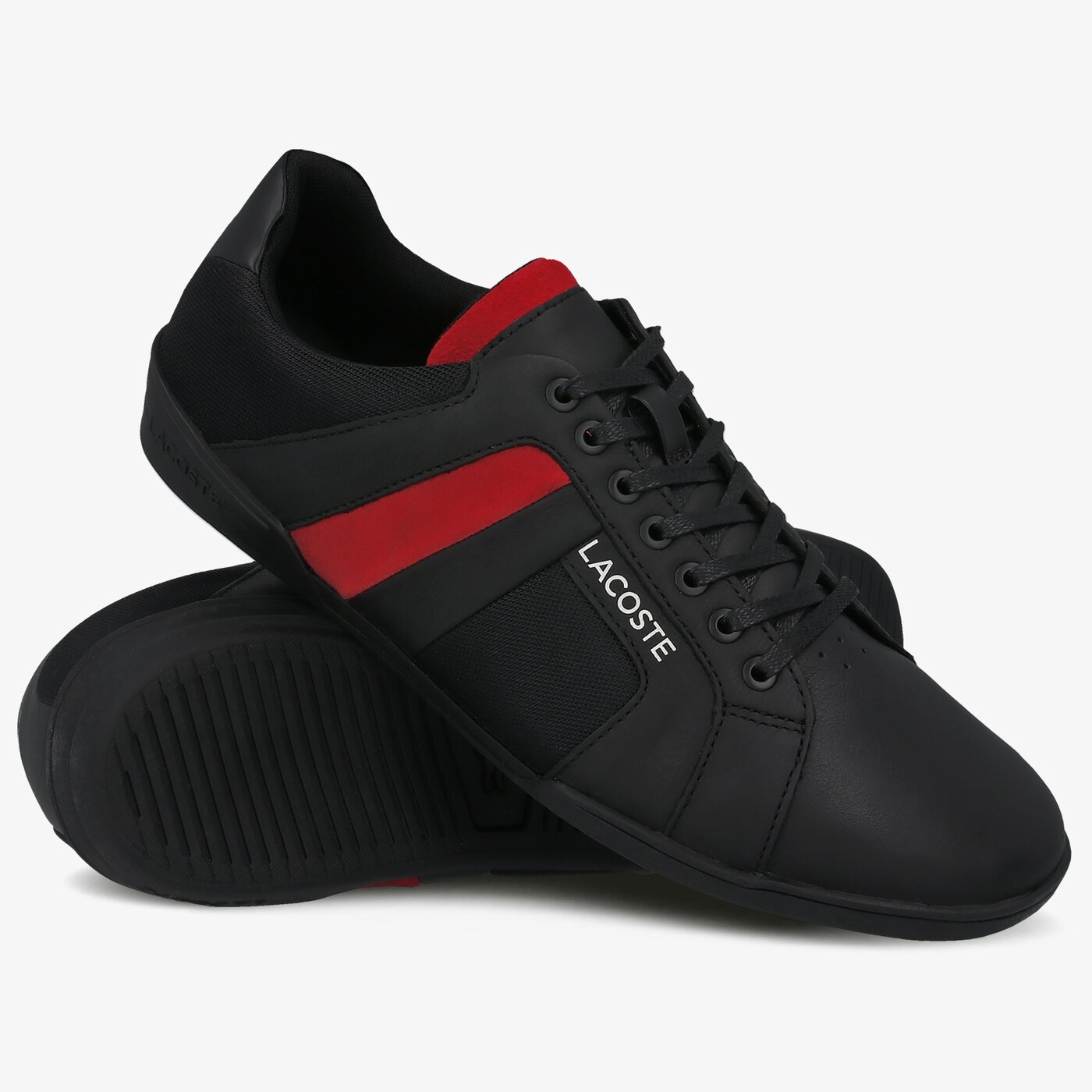 Męskie sneakersy (buty) LACOSTE CHAYMON CLUB 0120 1 CMA 740cma00071b5 kolor czarny