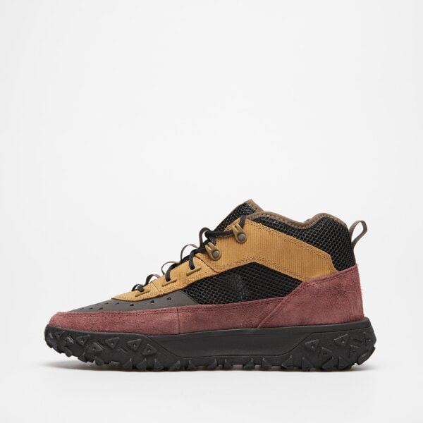 Męskie sneakersy (buty) TIMBERLAND GREENSTRIDE MOTION 6 MID LACE SNEAKER tb0a6cw1a6m1 kolor bordowy