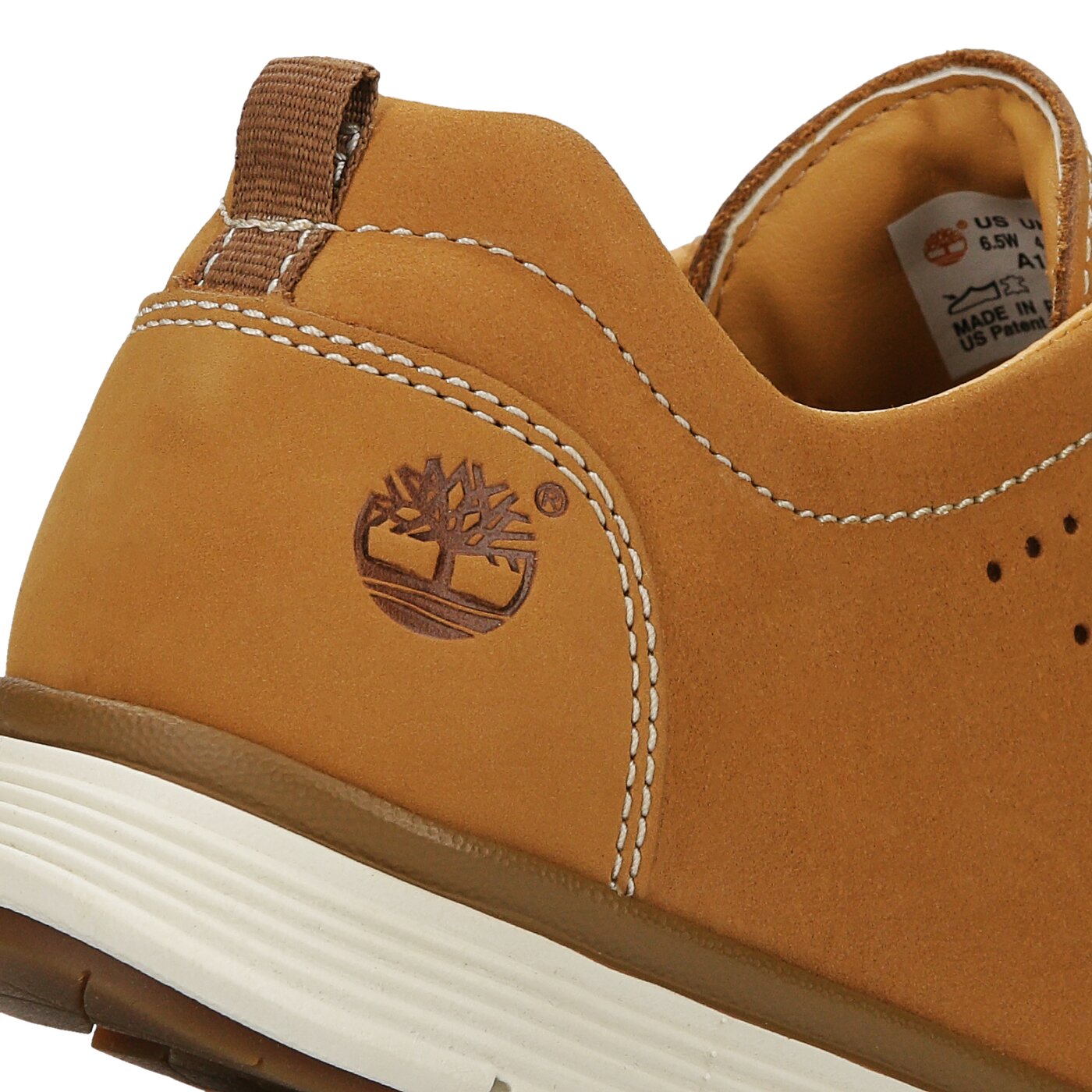 Damskie sneakersy (buty) TIMBERLAND KILLINGTON LEATHER OX a1fq2 kolor żółty