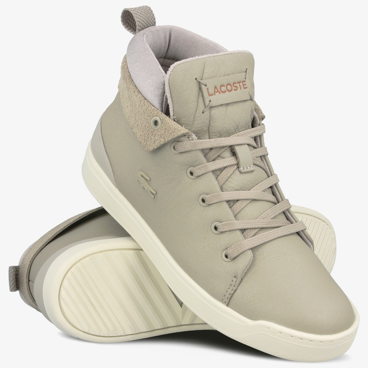 Damskie trampki LACOSTE EXPLORATEURCLASSIC3192CFA 738cfa00021e7 kolor szary