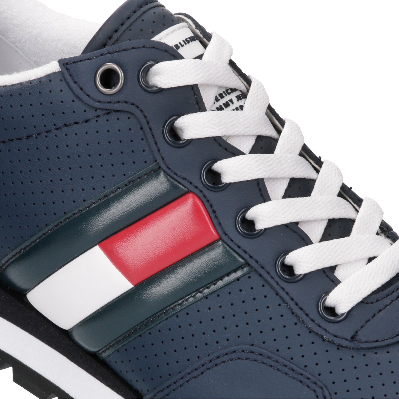Męskie sneakersy (buty) TOMMY HILFIGER BARON 1A em0em00263006 kolor granatowy