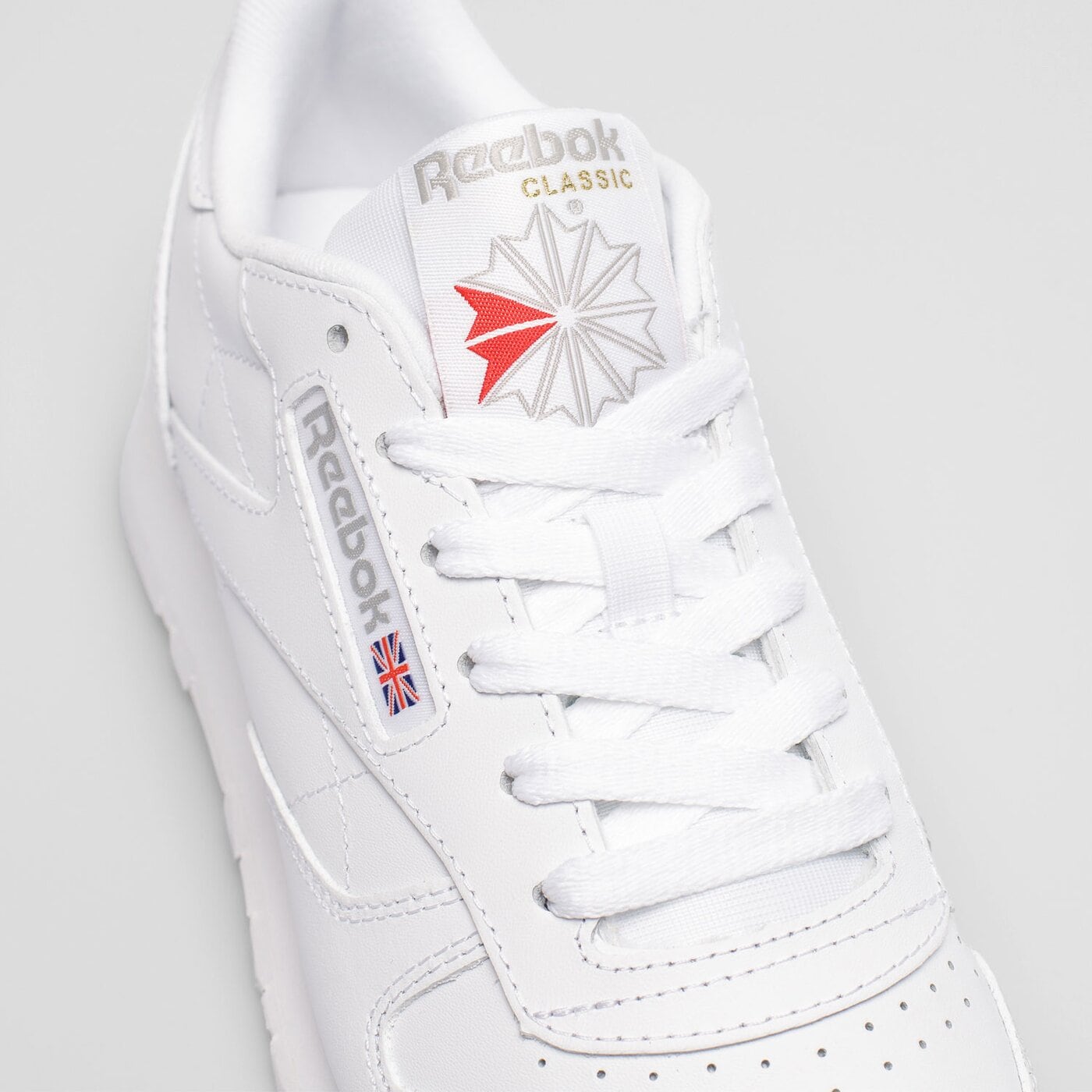 Damskie sneakersy (buty) REEBOK CLASSIC LEATHER 100008496 kolor biały