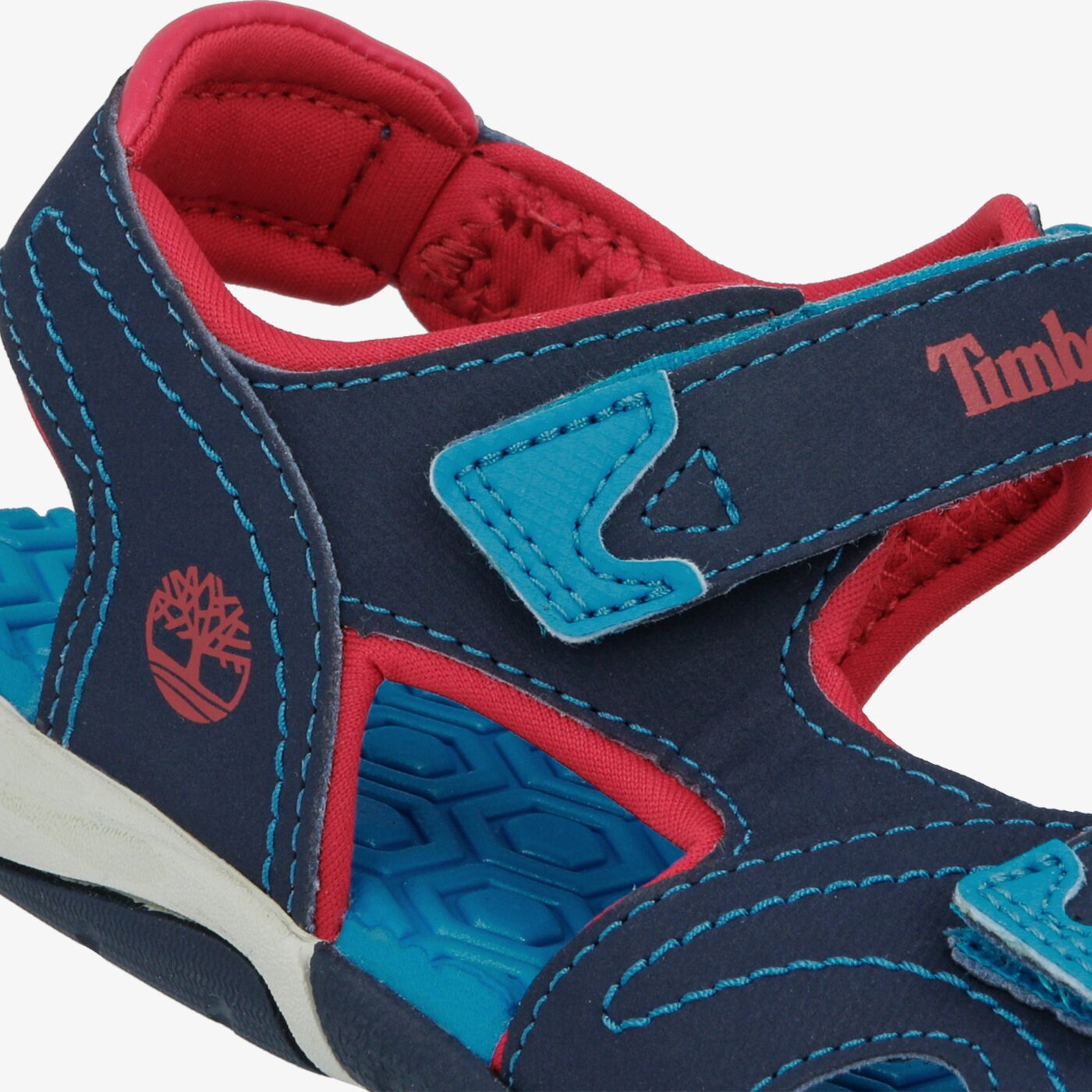 Dziecięce sandały / klapki TIMBERLAND ADVENTURE SEEKER 2 STRAP SANDAL tb02476a4841 kolor granatowy