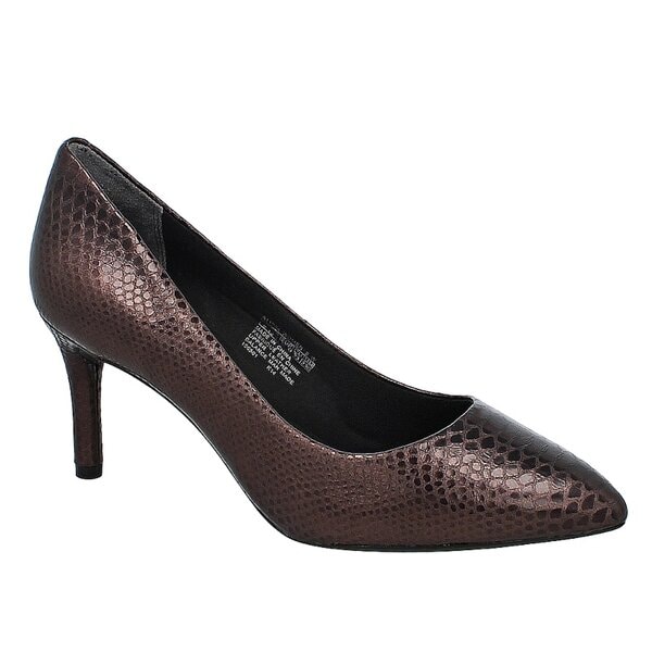 Damskie szpilki / czółenka ROCKPORT TM75MMPTH PLAIN PUMP  a11794 kolor brązowy