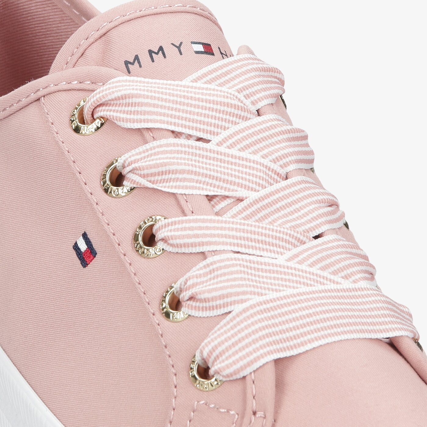 Damskie trampki TOMMY HILFIGER ESSENTIAL NAUTICAL SNEAKER fw0fw04848tqs kolor różowy