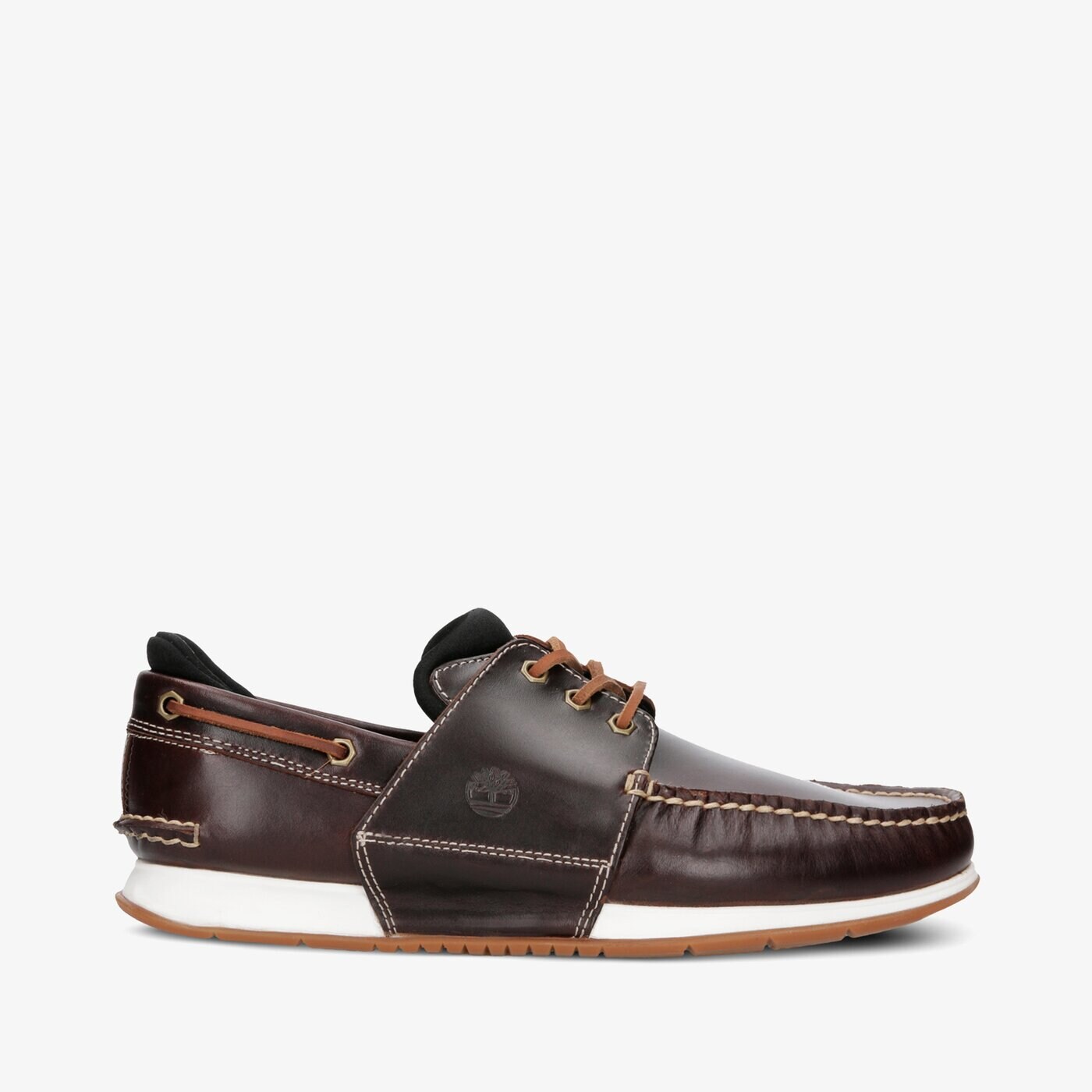 Męskie mokasyny TIMBERLAND HEGER'S BAY 3 EYE BOAT tb0a24352141 kolor brązowy