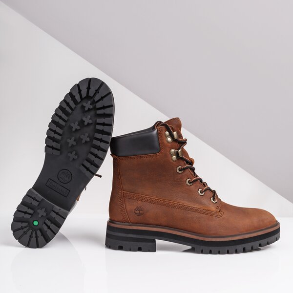 Damskie trapery TIMBERLAND LONDON SQUARE 6IN BOOT tb0a29632031 kolor brązowy