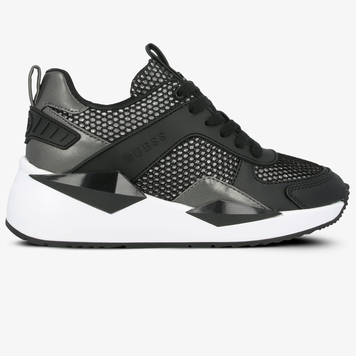 Damskie sneakersy (buty) GUESS TYPICAL 2 fl5tp2fam12black kolor czarny