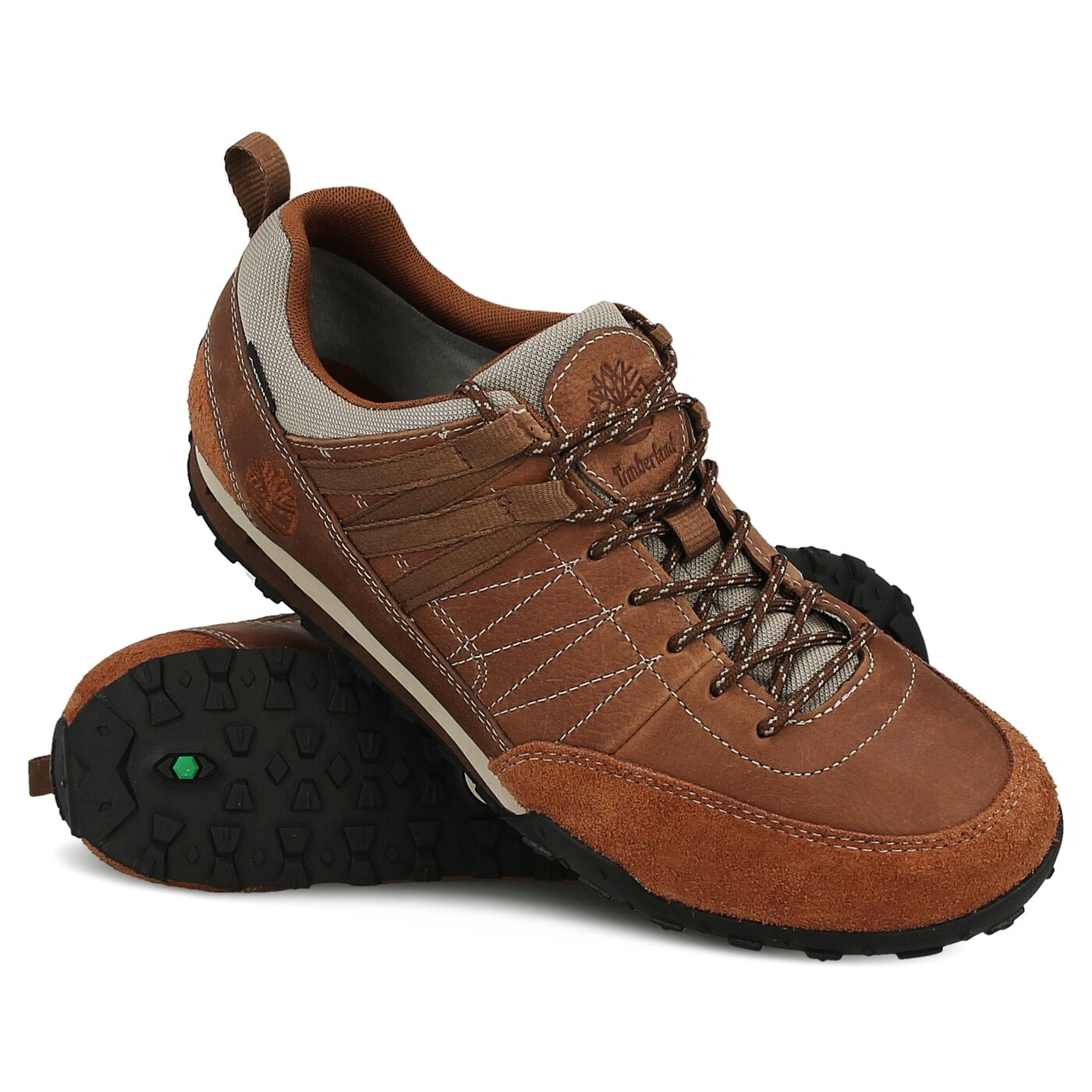 Męskie buty outdoor (trekkingowe) TIMBERLAND GREELEY APPROACH LOW LEATHER W LEAT a1aw5 kolor brązowy