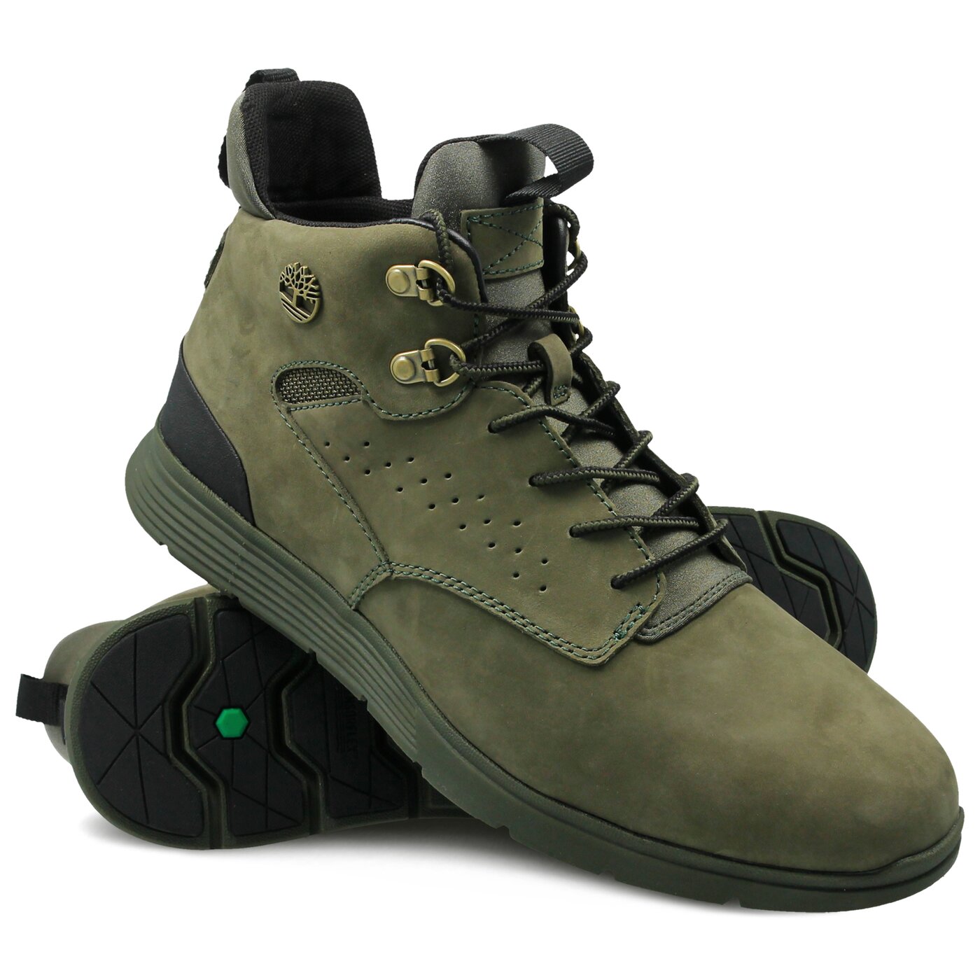 Męskie sneakersy (buty) TIMBERLAND KILLINGTON HIKER CHUKKA tb0a1odqa581 kolor khaki