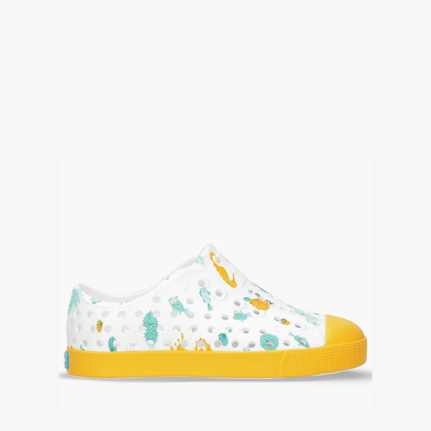 Dziecięce trampki NATIVE JEFFERSON PRINT JUNIOR 12100101-8969 kolor biały