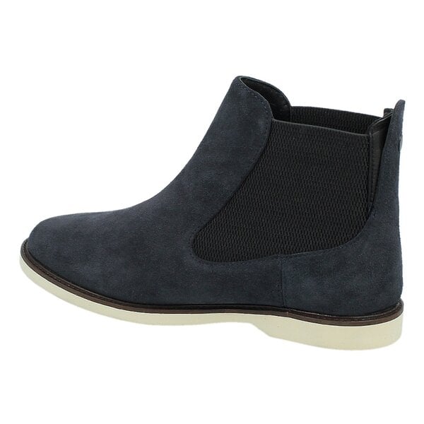 Damskie botki / sztyblety LACOSTE THIONNA 728srw1135120 kolor granatowy