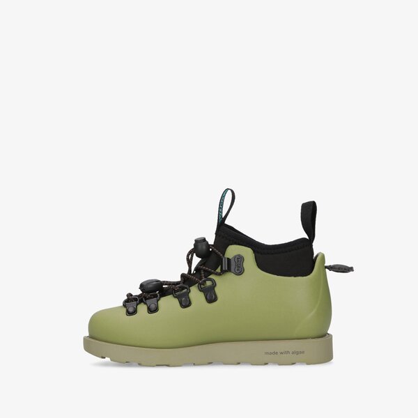 Dziecięce buty outdoor / trekkingowe NATIVE FITZSIMMONS CITYLITE BLOOM CHILD 33106848-3020 kolor zielony