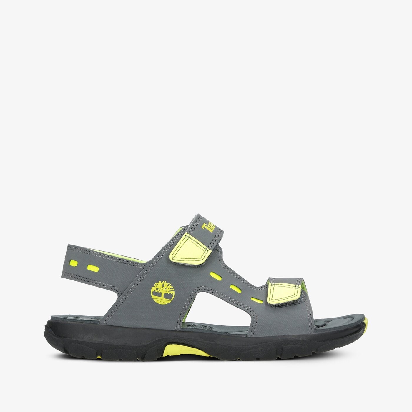 Dziecięce sandały / klapki TIMBERLAND MOSS JUMP 2 STRAP SANDAL tb0a435s0331 kolor szary