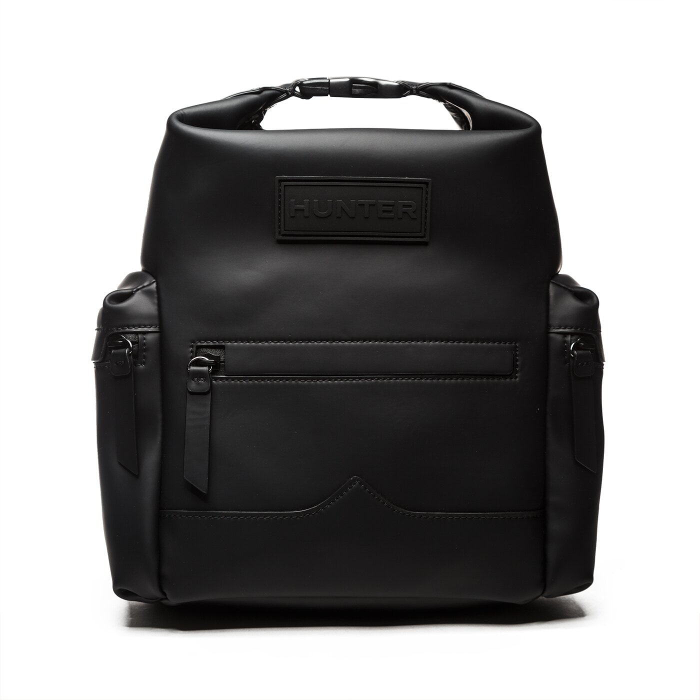 Damski plecak HUNTER PLECAK TOPCLIP-RUBBERISED LEATHER ubb5010lrsblk kolor czarny