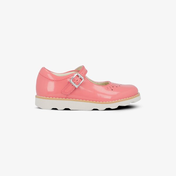 Dziecięce sandały / klapki CLARKS CROWN JUMP T 26141125 kolor różowy