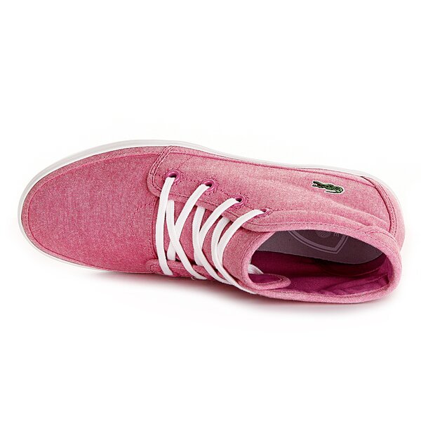 Damskie trampki LACOSTE ZIANE CHUKKA CAM 725spw401113c kolor różowy