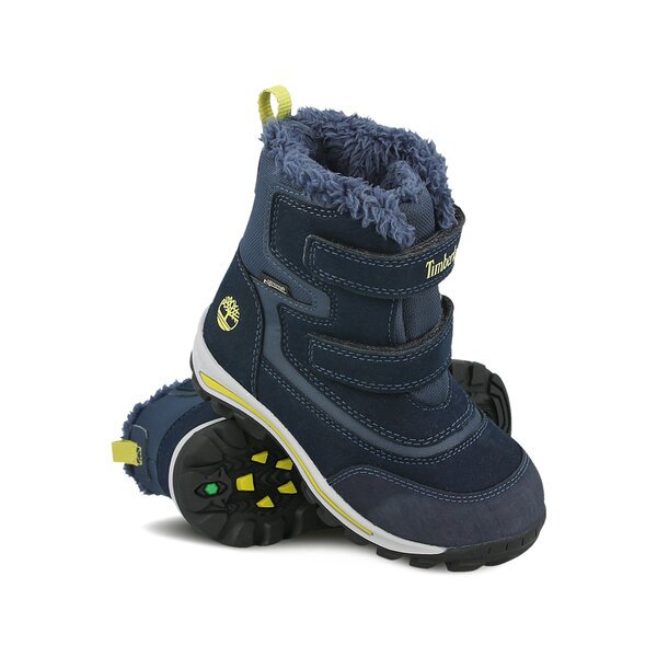 Dziecięce buty outdoor / trekkingowe TIMBERLAND CHILLBERG 2-STRAP GTX a1lj1 kolor granatowy