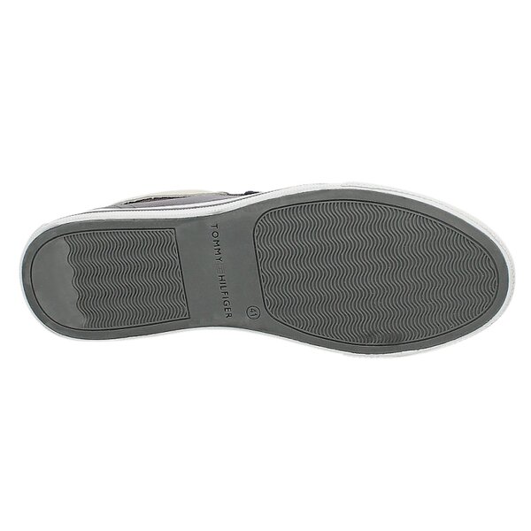Męskie półbuty TOMMY HILFIGER WINSTON 4C fm56816988039 kolor szary