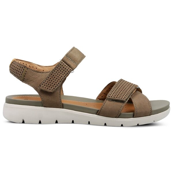 Damskie sandały CLARKS UN SAFFRON 26124935 kolor szary