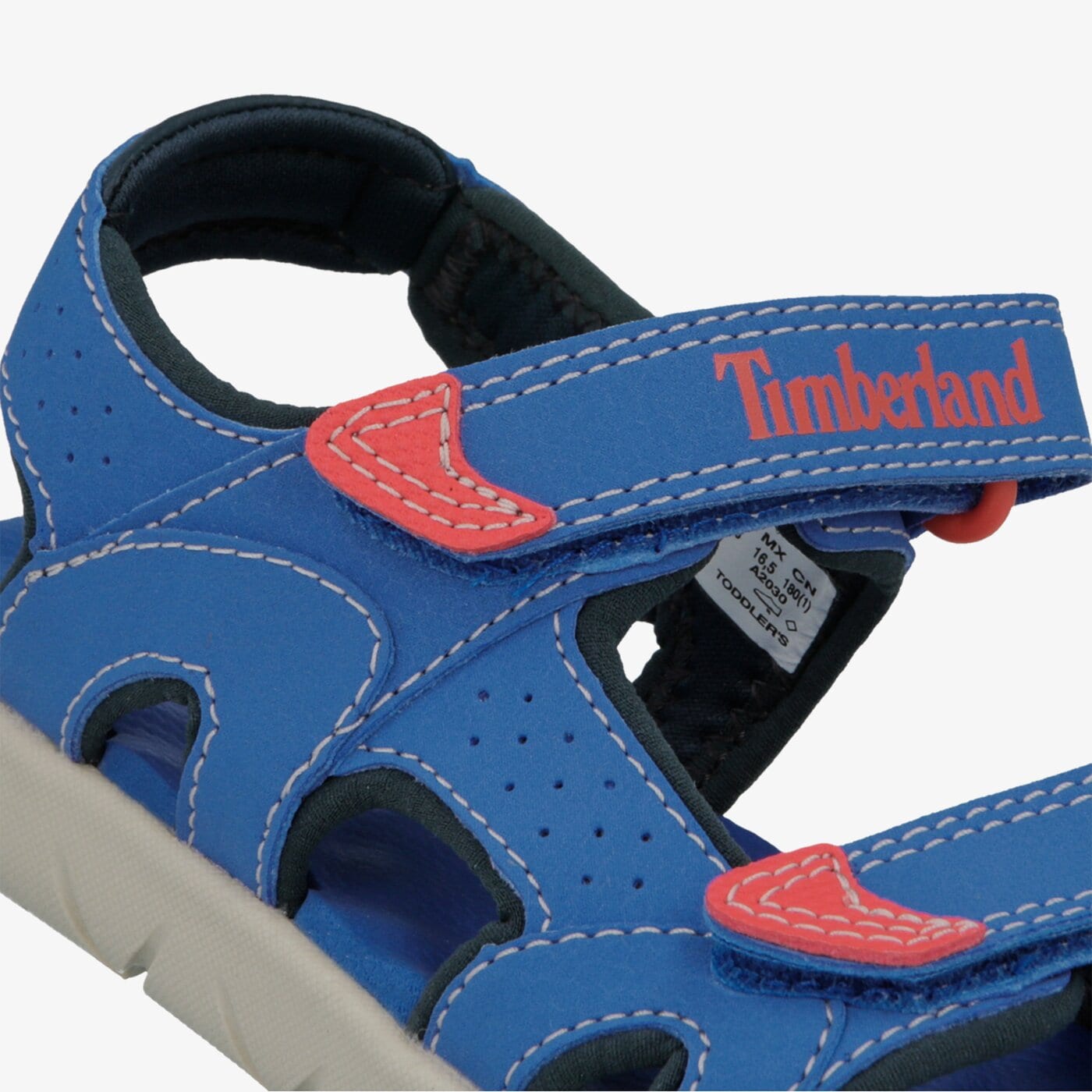 Dziecięce sandały / klapki TIMBERLAND PERKINS ROW 2-STRAP tb0a1qfsj451 kolor granatowy