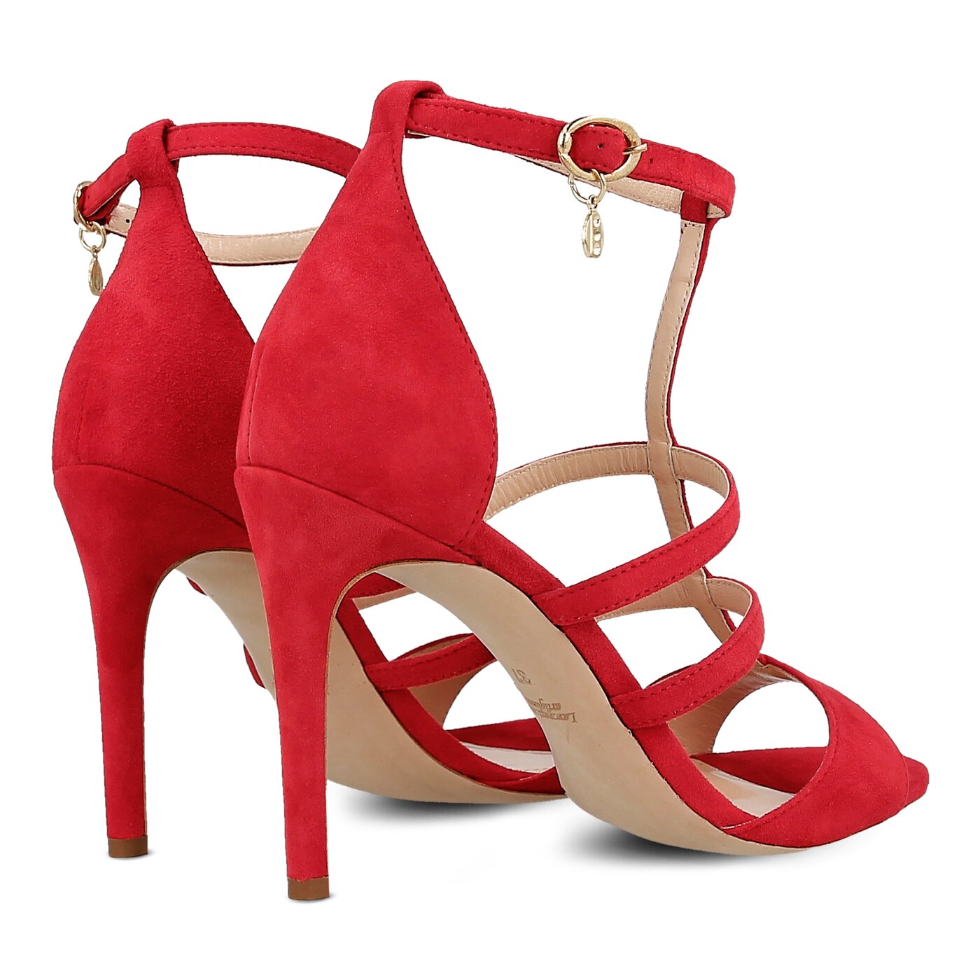 Damskie sandały SYMBIOSIS FELICITY SANDALS  721134 kolor czerwony