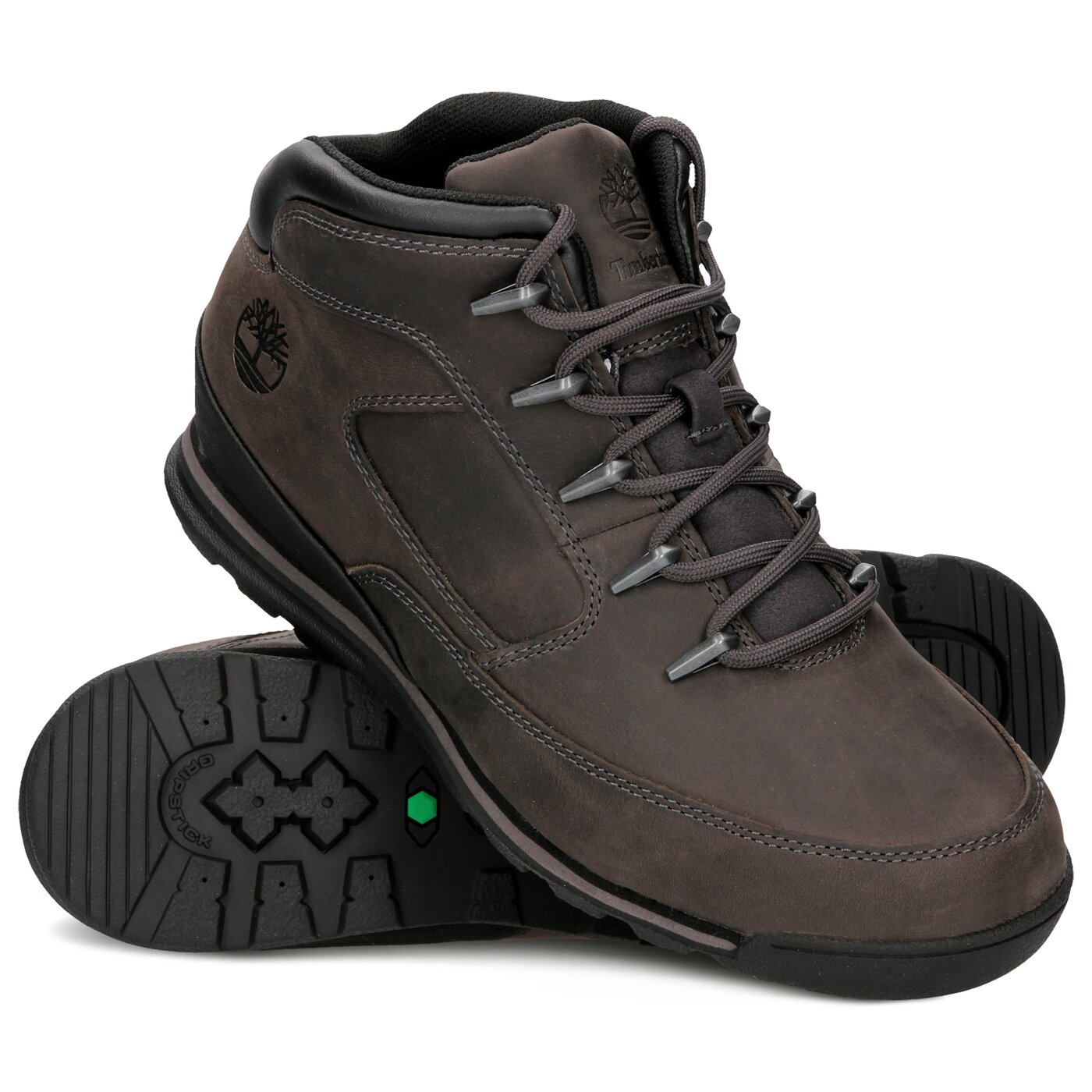 Męskie buty outdoor (trekkingowe) TIMBERLAND EURO ROCK HERITAGE ca1qq4 kolor szary