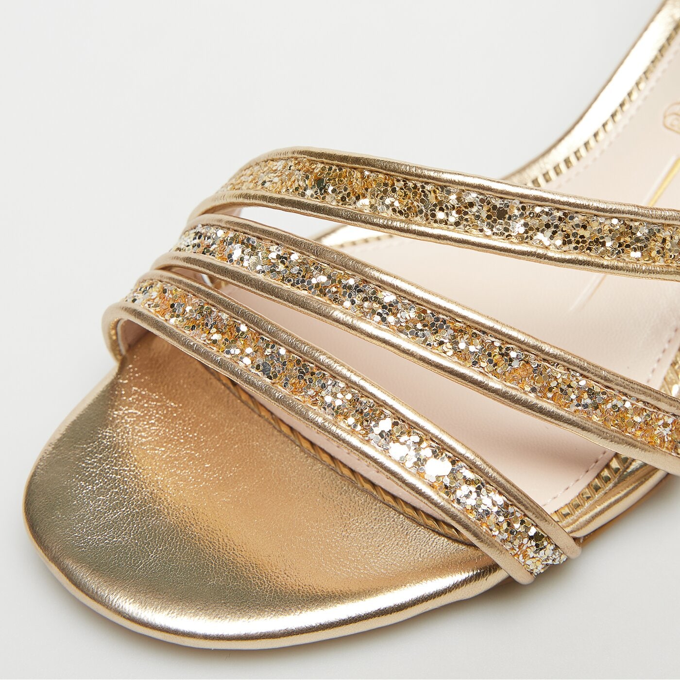 Damskie szpilki / czółenka BUFFALO LILLY GLAM 1291506 kolor złoty