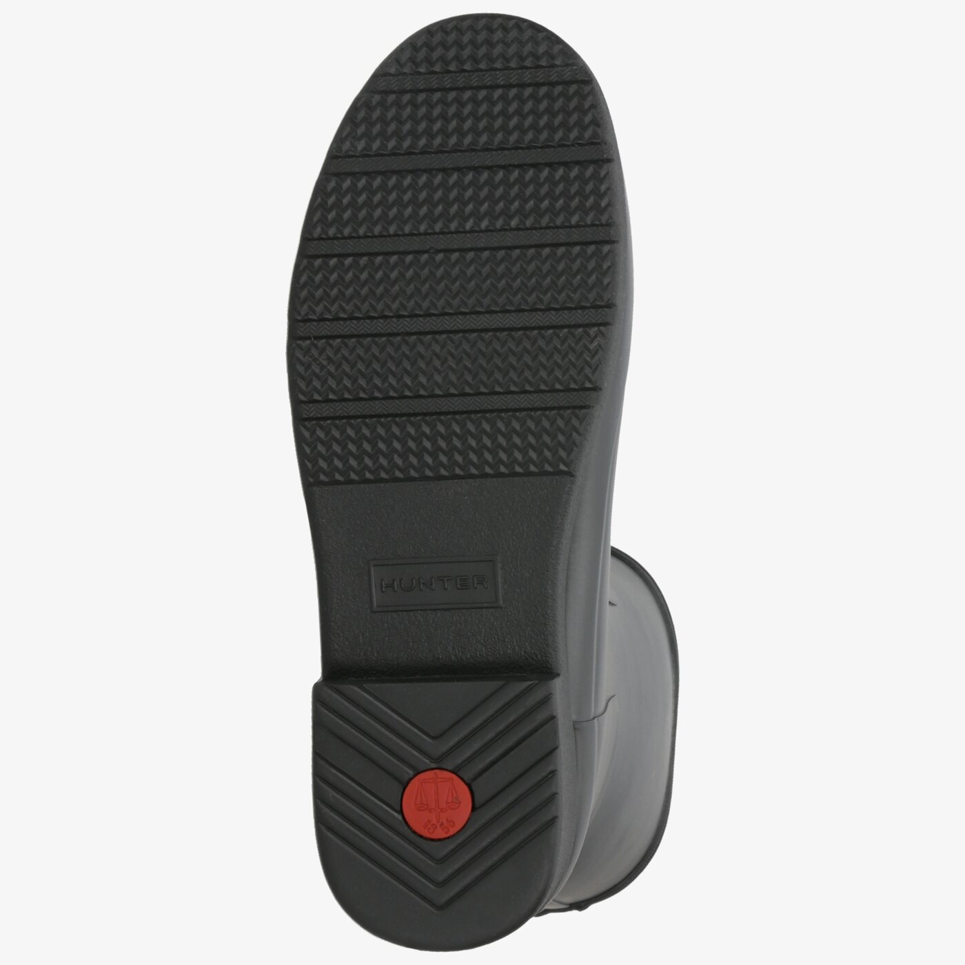 Damskie kalosze (buty gumowe) HUNTER ORIGINAL REFINED SHORT wfs1098rma-blk kolor czarny