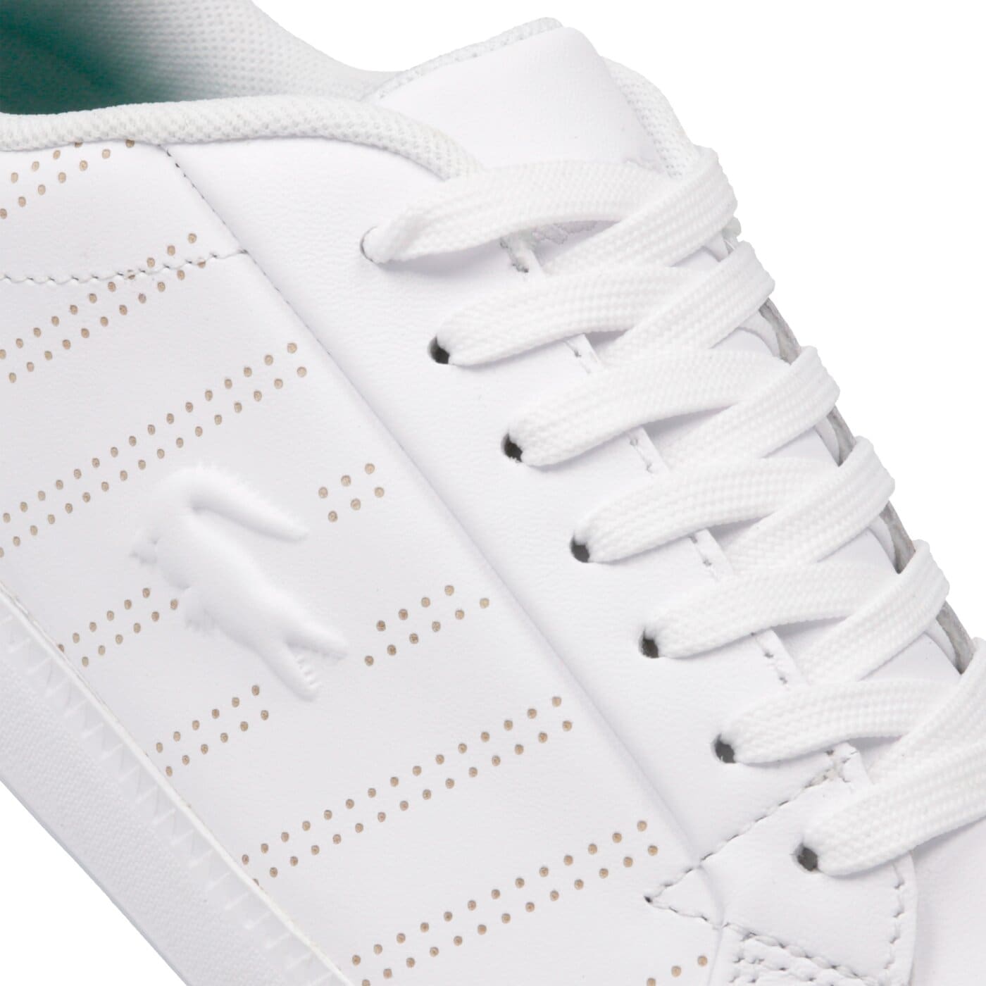 Damskie sneakersy (buty) LACOSTE GRADUATE 318 1 736spw0028082 kolor biały