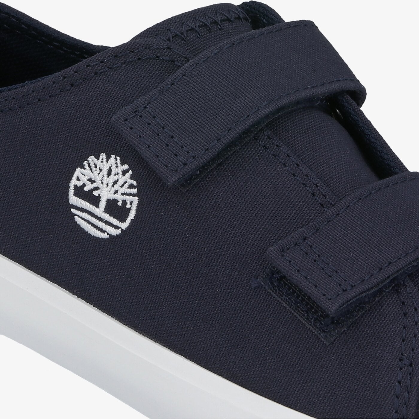 Dziecięce trampki TIMBERLAND NEWPORT BAY CANVAS 2 STR YOUTH tb0a2b740191 kolor granatowy