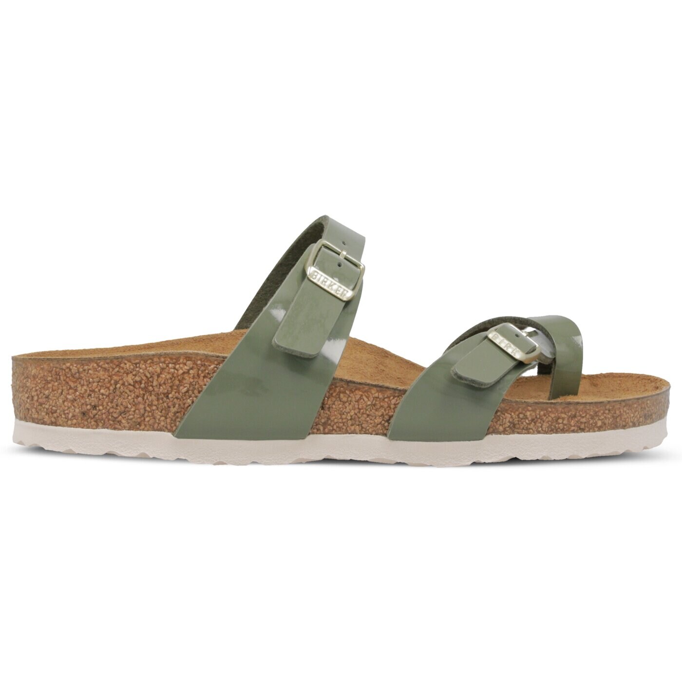 Damskie klapki BIRKENSTOCK MAYARI 1013084 kolor khaki