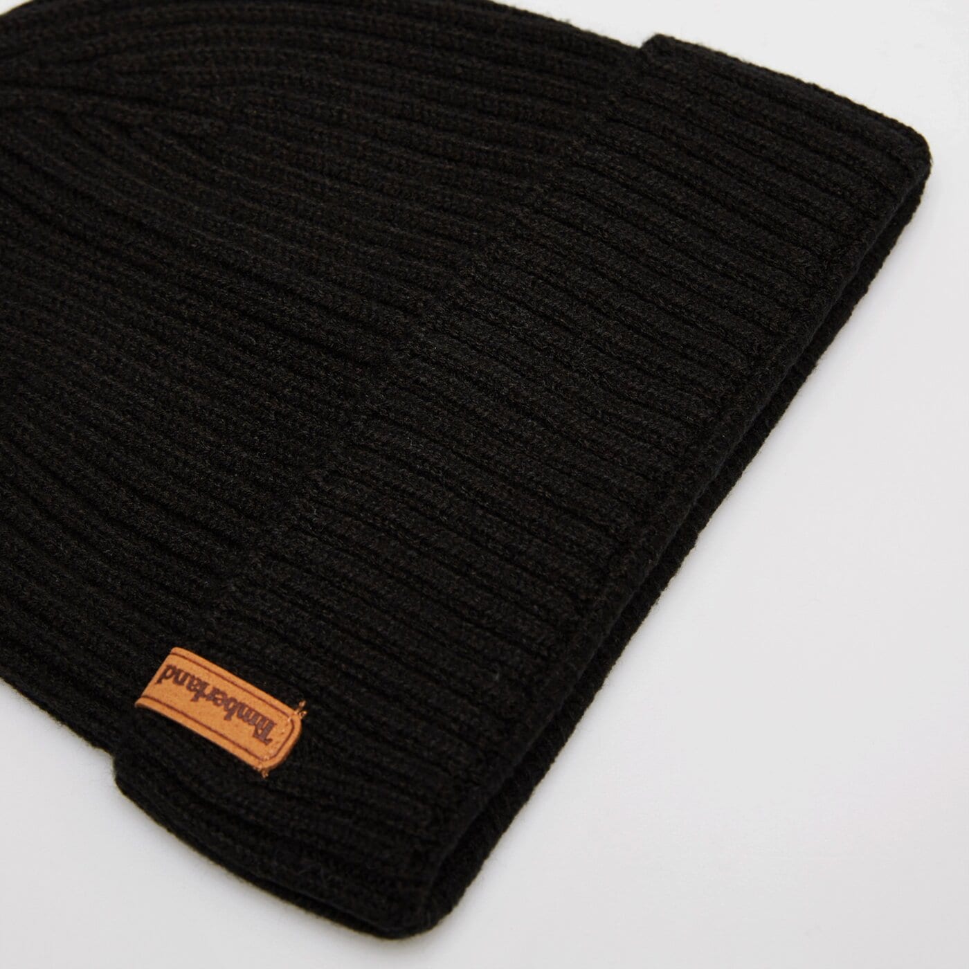 Damska czapka zimowa TIMBERLAND CZAPKA RIB KNIT BEANIE tb0a66520011 kolor czarny