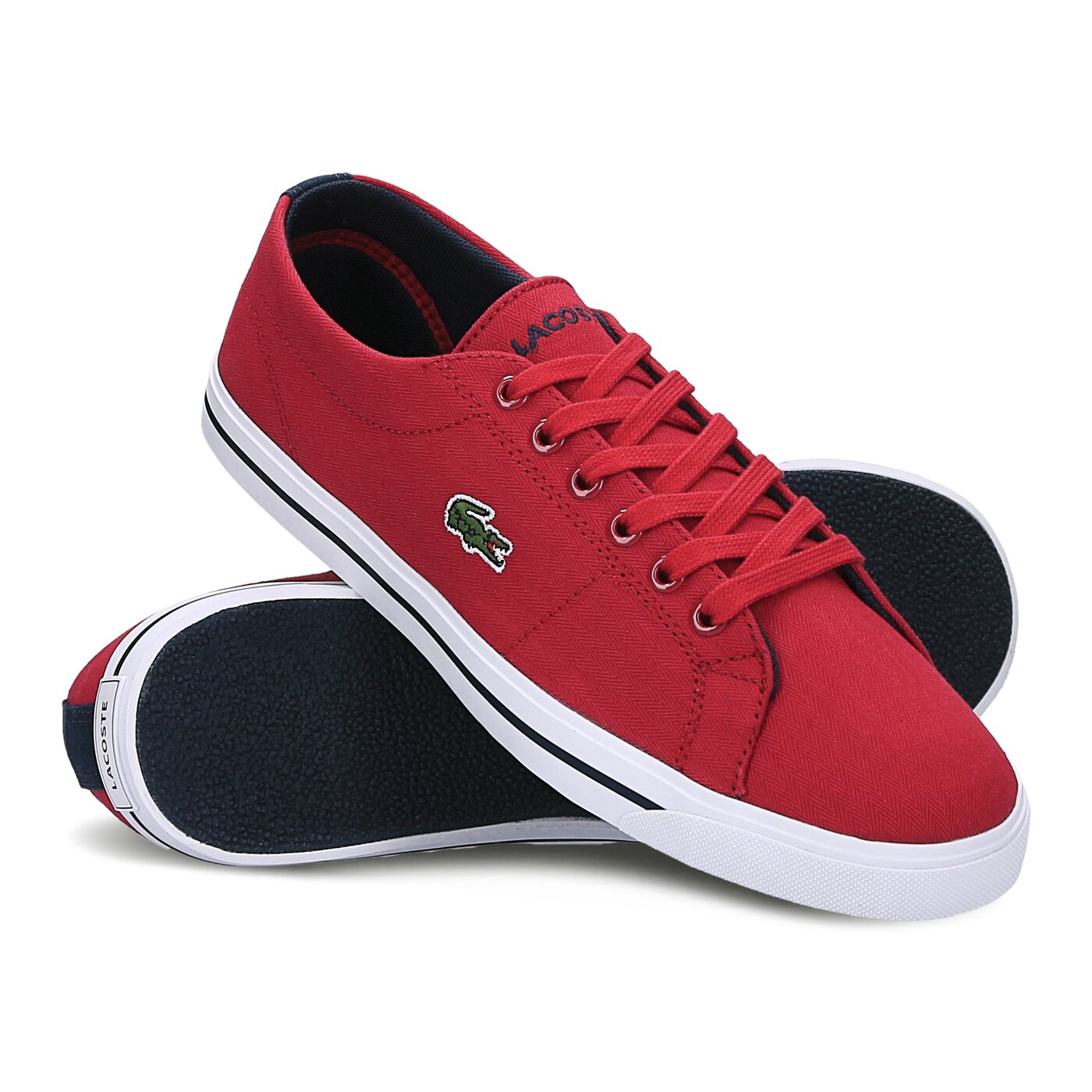 Dziecięce trampki LACOSTE MARCEL 316 2 732spj0105112 kolor czerwony