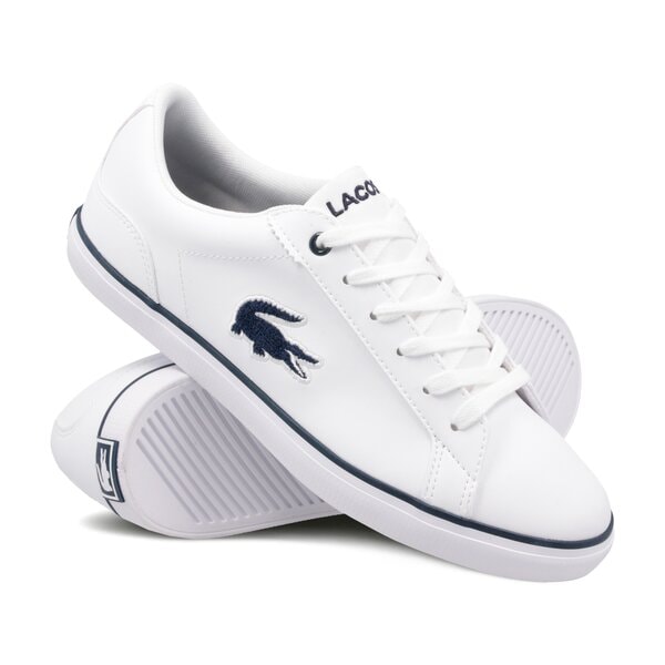 Dziecięce sneakersy (buty) LACOSTE LEROND 318 2 736caj0013042 kolor biały