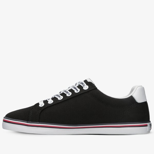 Damskie trampki TOMMY HILFIGER ESSENTIAL LACE UP SNEAKER en0en00786bds kolor czarny