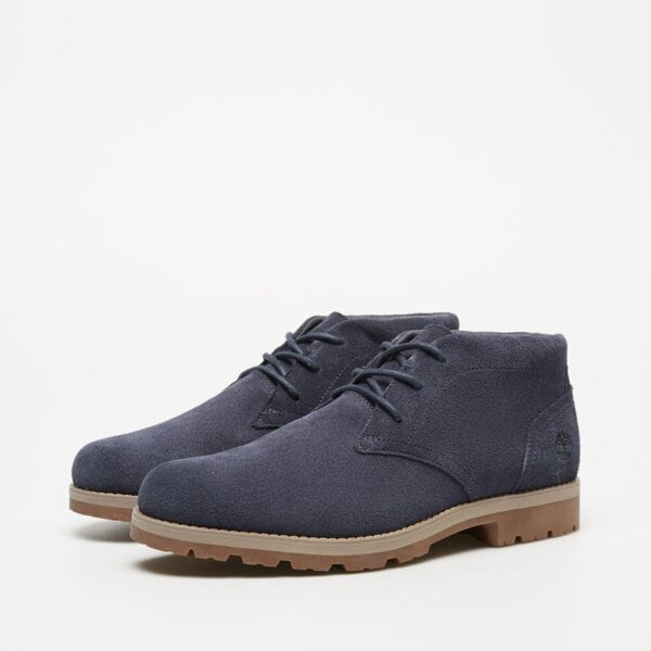 Męskie buty za kostkę TIMBERLAND BRITTON SQUARE MID LACE tb0a6caaew91 kolor niebieski