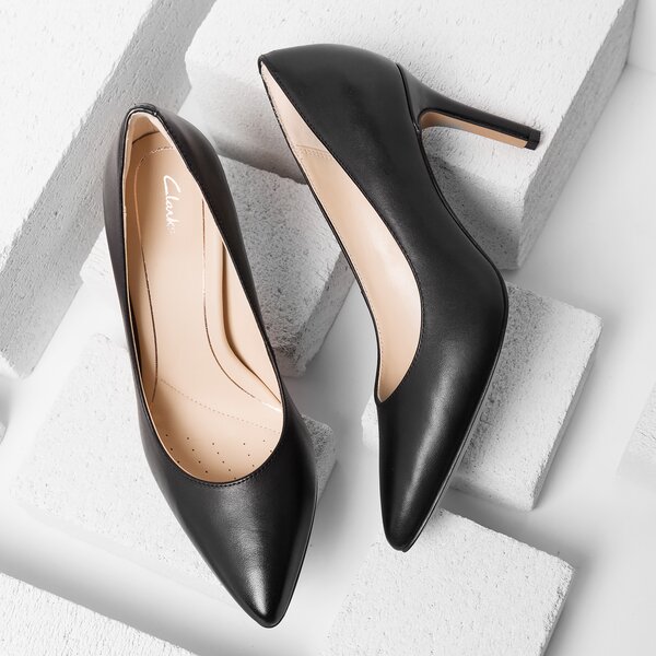 Damskie szpilki / czółenka CLARKS DINAH KEER 26121788 kolor czarny