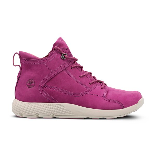 Dziecięce sneakersy (buty) TIMBERLAND FLYROAM LEATHER HIKER a1v4p kolor różowy