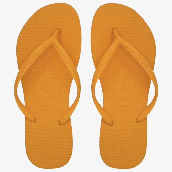 Damskie klapki HAVAIANAS SLIM 40000301652 kolor żółty